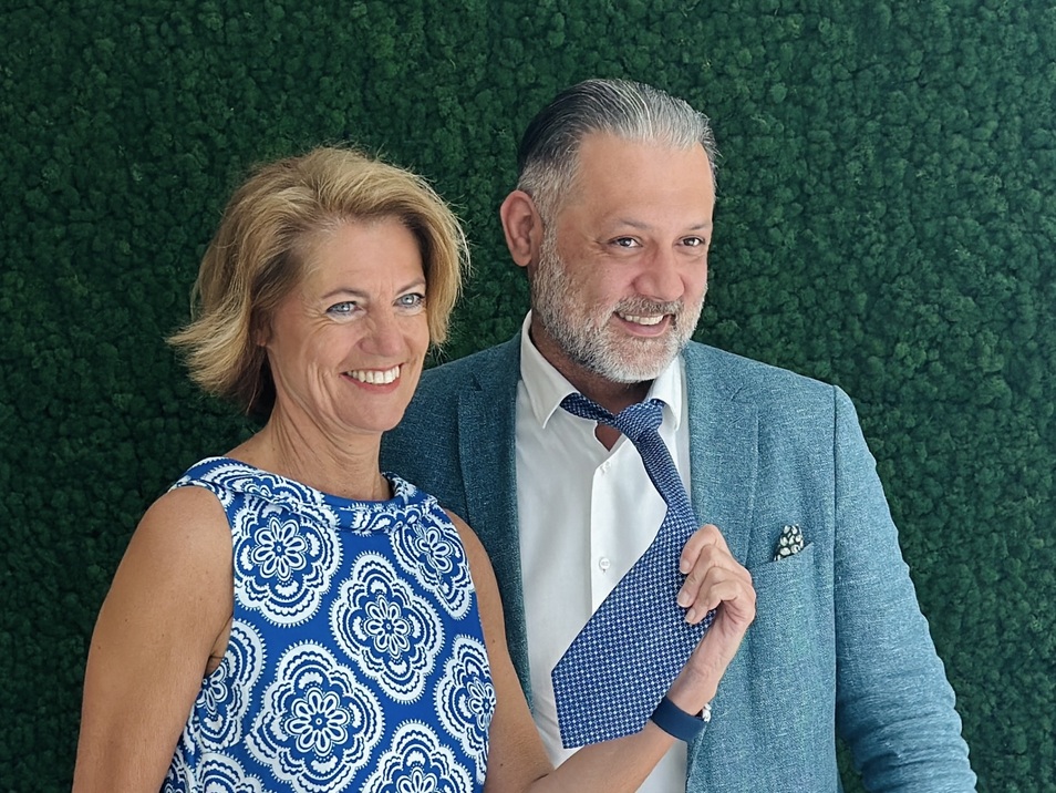 Martina Löwe und Harun Fajkovic
