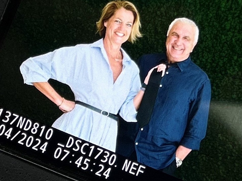 Hans Krankl beim Shooting