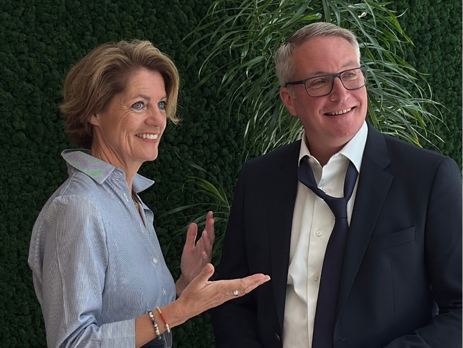 Martina Löwe und Philipp Ita