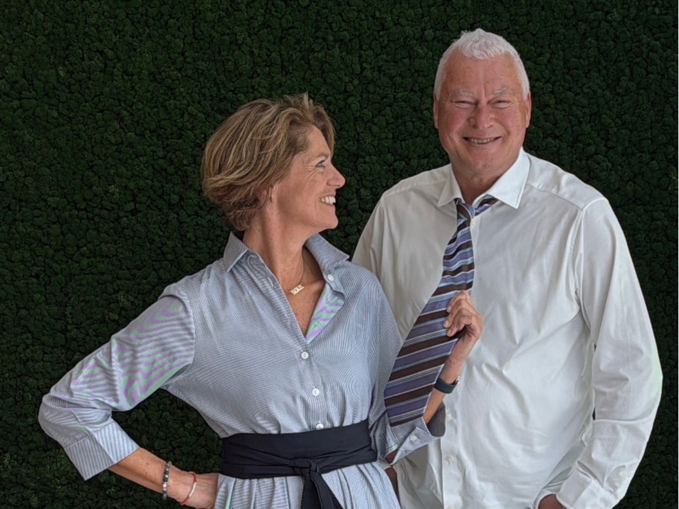 Martina Löwe und Toni Polster
